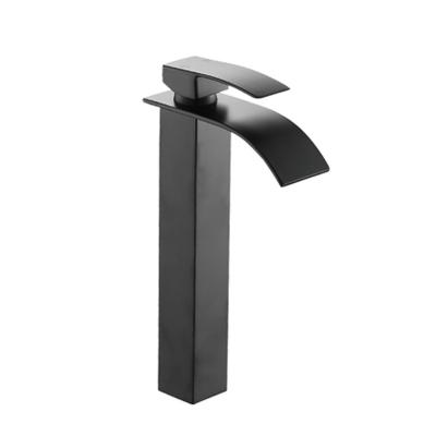 China Modern high quality fashionable and contracted style stepped bathroom wash room basin faucet for sale