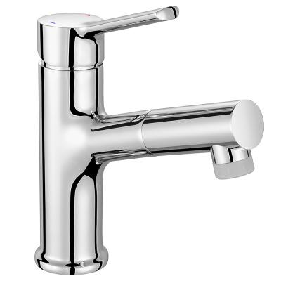 China Modern Bathroom Accessories Sanitary Ware Suit Brass Lower Basin Sink Faucet for sale