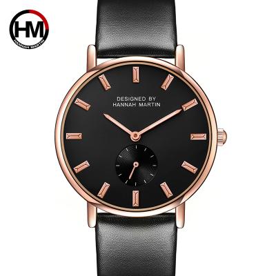 China Automatic Date 2138ch Hannah Martin Women Quartz Watch 3ATM IPG Waterproof Plating Lady Watch with Strap for sale