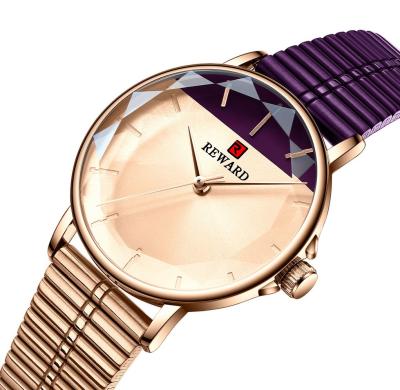 China Auto Date Award 21010 Wholesale Fashion Women Watch Rose Gold Ladies Elegant Quartz Reloj Waterproof Mujer Watches Luxury Brands Women for sale