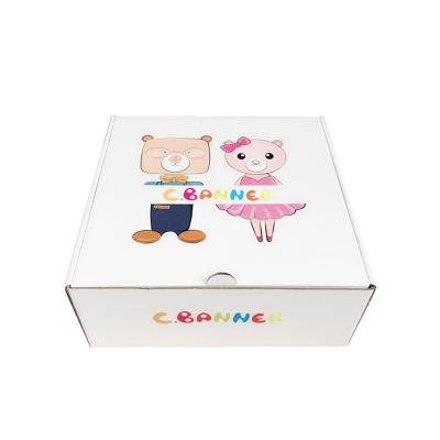 China Recyclable Wholesale Customizable Corrugated Folding Shoe Box Paper Color Pattern Airplane Box For Sale for sale