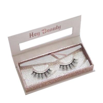 China Exquisite Handmade High Quality European American Fashion Style Modern Clear Luxury Eyelash Packaging Box for sale