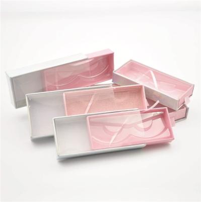 China Handmade Empty Custom Private Label False Eyelash Packaging Eyelash Packaging Box Wholesale Eyelash Box for sale