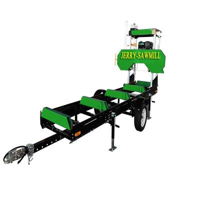 China Horizontal Portable Band Saw Resaw Band Sawmill Woodworking Machinery Log Horizontal Band Saw Wood Cutting Saw Machinery For Wood for sale