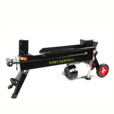 China Portable Wood Splitter Log Splitter 7.5 Ton Mini Hydraulic Wood Splitting Machine Gasoline Cutter Portable Electric Wood Firewood Processor for sale