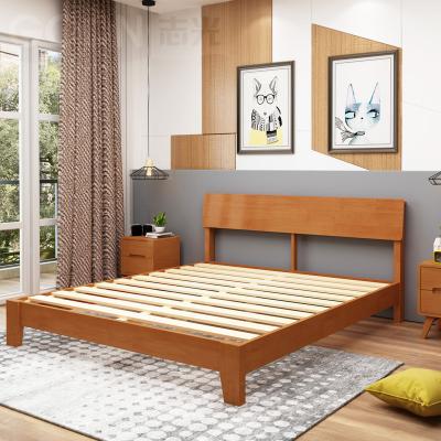 China (Others)Adjustable Modern Luxury Bedroom Furniture Set Factory Supplier Wooden Queen King Size Wooden Double Bed for sale