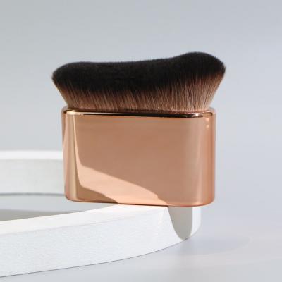 China Smudge Brush Smudge Brush Kabuki Foundation Brush Wave Top Powder Makeup Brush Premium Quality Synthetic Dense Bristles Face Make Up Tool For Blending Liq for sale