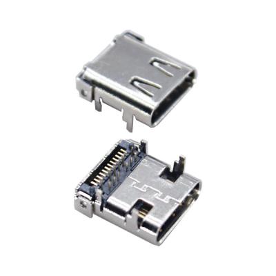 China 24 Pin C Connector Host PCB XYFW Hot Selling Dip Smt Usb 3.1 Type-c Female Connector for sale