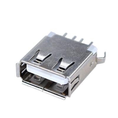 China FPC 180 Usb 2.0 Af 13.1 Connector Copper Immersion Degree Female Shell Usb 2.0 Connector for sale