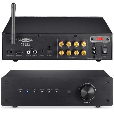 China 200W RMS Powerful Wireless Bluetooth Amplifier 2 Channel Stereo Audio Receiver for sale