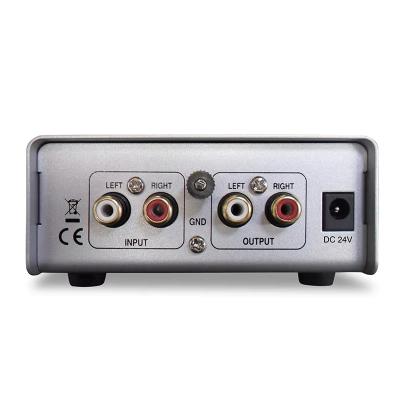 China Mini Phone Pre Amplifier For Turntable / Vinyl Record Player With RCA Input / Output Headphone Jack for sale