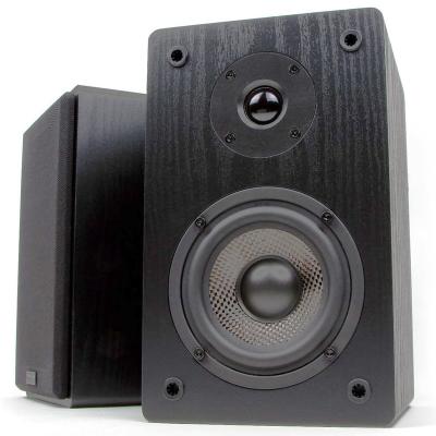 China Powered Bookshelf Speakers With Amplifier For Turntable TV PC Bluetooth 5 RCA And Aux for sale