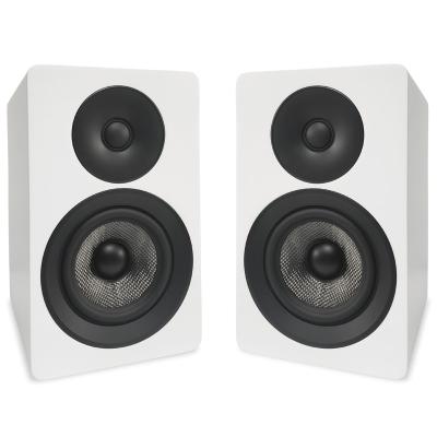 China Compact 2 Way Bookshelf Speakers 4 Inch Surround Sound Woofer Speakers For Home Theater for sale