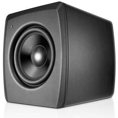 China Front Firing Powered Subwoofer 200W RMS Active Woofer With 10 Inch Driver Low Pass Filter for sale