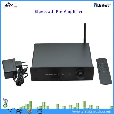 China 2 Channel Pre Amp Receiver Amplifier Bluetooth AptX For HiFi Stereo Active Speakers for sale