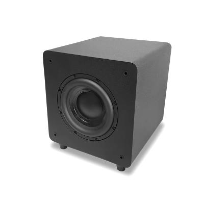 China 300W Powered Subwoofer For Home Theater System Subwoofer Loudspeaker With RCA Inputs Outputs for sale