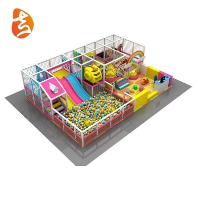 China From 3-14 Years Indoor Ball Pool Kids Playground Equipment , Comfortable Playground Equipment With Slide for sale