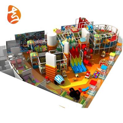 China Homemade kids 3-14 years old softplay indoor playground , soft ground playground equipment for kids play park for sale