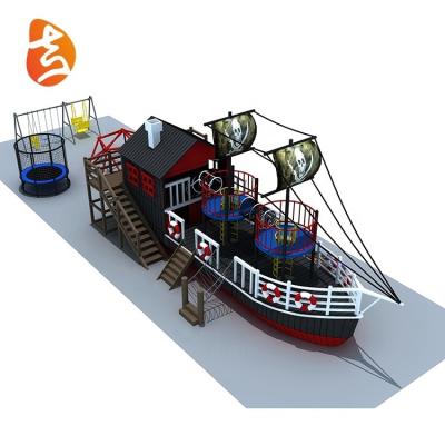 China High Quality Customized Funny Pirate Ship Kids Indoor Playground 3-14 Years Old For Sale for sale