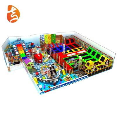 China Hot Selling 3-14 Years Old Commercial Indoor Safety Kids Adventure Plastic Playground for sale