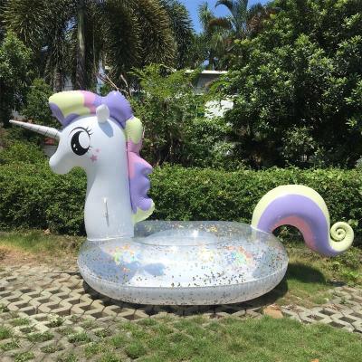 China Outdoor Inflatable Fun Floats Inflatable Toy Unicorn Floating Float Bed From The Water 2018 New Arrival for sale