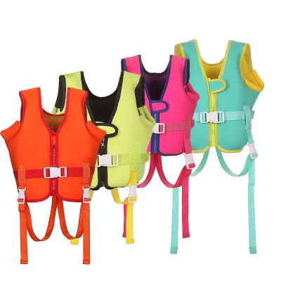 China AIDS Kids Life Jacket Buoyancy Vest Aquatic Vest Learn To Swim Float Vest for sale