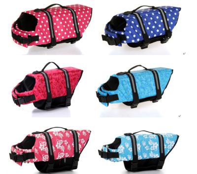 China Dog Life Vest Safety Stocked Swimsuit with Reflective Stripe / Adjustable Dog Belt for sale