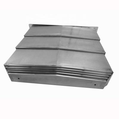 China High Quality CNC Machine Tool Steel Protective Bellows CNC Telescopic Covers for sale