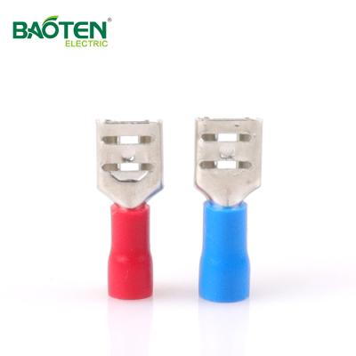 China BAOTENG Low Voltage Fully Insulated Male And Female Fdd Crimp Terminal Terminal en venta