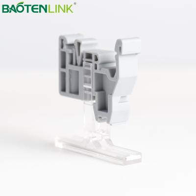 Κίνα Wire Connecting BAOTENLINK End Stop Din Rail TB Accessories E/UK Din Rail Terminal Block End Clamp προς πώληση