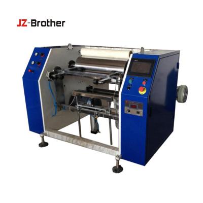 중국 Hot Sale Food Aluminum Foil Household Foil PVC Pe Cling Film Paper Roll Rewinding Machine 판매용