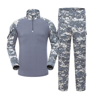 China QUICK DRY Hike Shirt Fishing Pants Camouflage Uniform 65% Polyester 35% Cotton Suit Waterproof ACU Tactical Suit CP Suit for sale