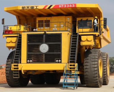 China Four Wheel Mining Dump Truck / Mining Dumper Truck For Heavy Load Working Condition for sale