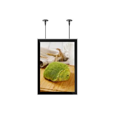 China Advertising Display 2023 Newest Product  led hanging light box Hanging magnetic light box for sale