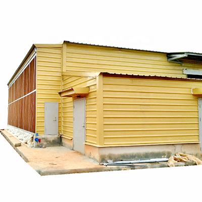 China Cage Layer House Poultry House Steel Structure Poultry Farm Chicken Broiler House / Broiler House for sale