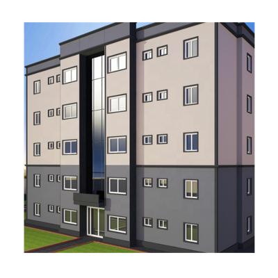 China Easy Assemble Dormitory Staff Heat Insulated And Decorated Modular Steel Structure Building for sale