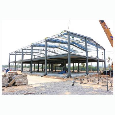 China Modern Steel Structure For 2 Floor Office Building Dormitory for sale