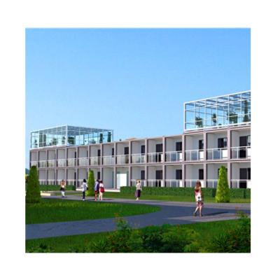 China Glass Frame Room Light Structure Steel Frame Office Building /Apartment for sale