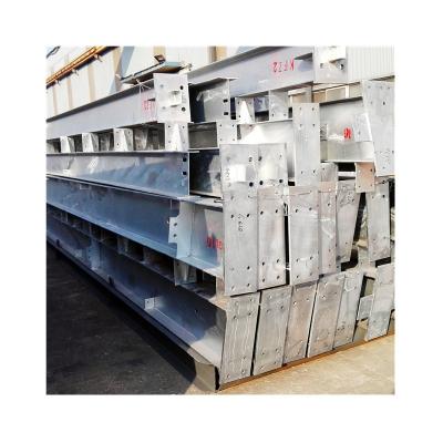 China Easy Assemble Steel H Shape Columns Beams Low Cost Hot Dipped Galvanized Welded Prefab Warehouse Fiji for sale