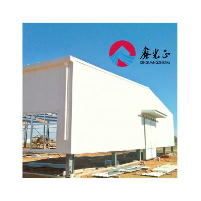 China Storage Garage Warehouse Shed Modern Steel Construction Commercial Industrial Workshop for sale