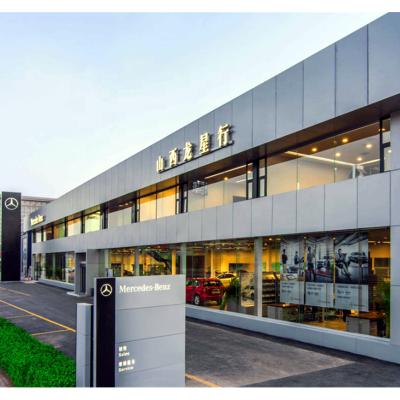 China Easy Assemble Prefab Steel Structure 4s Car Showroom And Car Show Hall Warehouse for sale