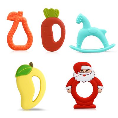 China TongYan Viable 2021 New Wholesale Food Grade Bpa Free Kids Chew Toys Silicone Baby Teethers for sale