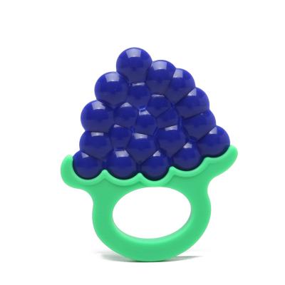 China 2022 TongYan Viable Wholesale Crocheted Toy Kids Fruit Silicone Baby Teethers for sale