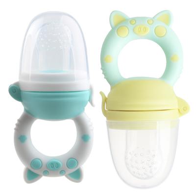 China BPA Free Reusable Baby Feeder TongYan Juice Food Silicone Pacifier Fruit for sale