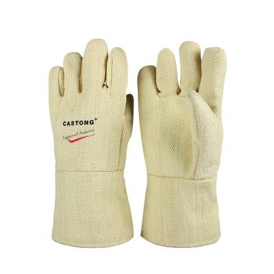 China High temperature resistance touchntuff lab gloves fine quality denim fiber warm resistant gloves machine industrial hand gloves for sale