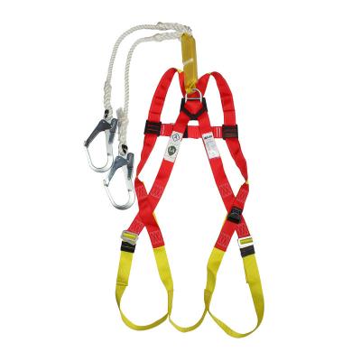 China Fall Protection Equipment Honeywell DL-C2L Single Point Double Point Full Body Work Anti-Fall Hook Integrated High Altitude Safety Belt for sale