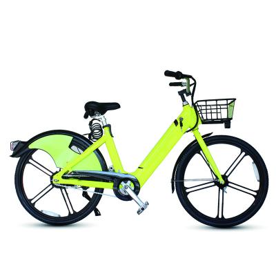 China 26inch Unisex Sharing Tires VB26 APP GPS Tracking Electric Bike With Mold 4G/3G/2G Sharing e Bike for sale