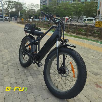 China 750W 48V Lithium Battery Unisex Electric Bicycle E-Bike Fat Tire 26 Inch Beach Snow Electric Bike for sale