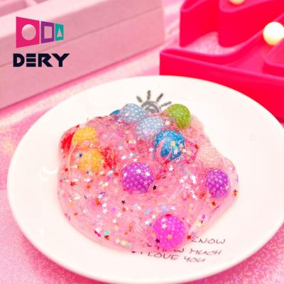 China Soft Fluffy Slime Kit Crystal Slime Making Kit Putty from Toy Dream Romantic DIY for Kids Jelly Super Soft Non Sticky Jelly Expandable Bath for sale