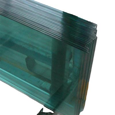 China Modern Ultra Clear Glass Tempered Laminated Glass / Toughened Door Glass / Edge Polished Glass for sale